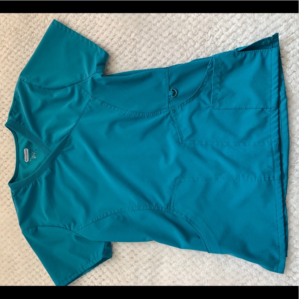 Blue scrub top - Scrubaid